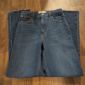 Abercrombie & Fitch Jeans Women Sz 26 Medium Wash 90s Straight Ultra High Rise
